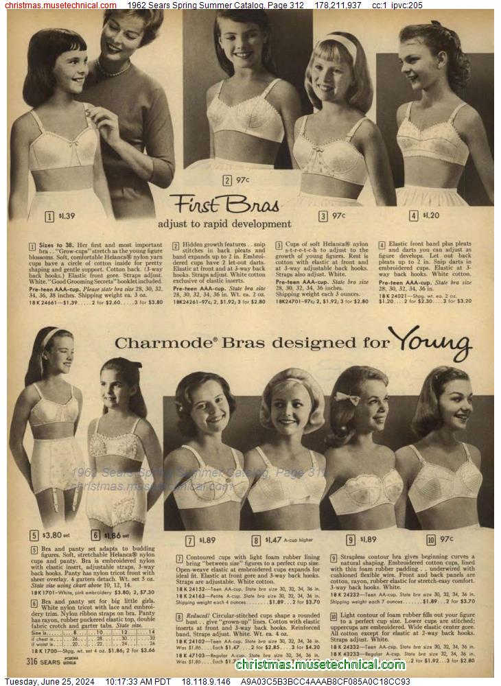 1962 Sears Spring Summer Catalog, Page 312