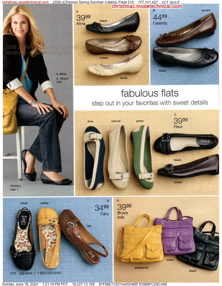 2009 JCPenney Spring Summer Catalog, Page 210