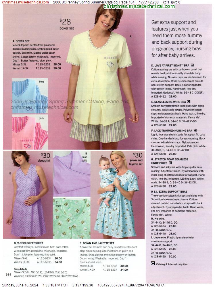 2006 JCPenney Spring Summer Catalog, Page 164