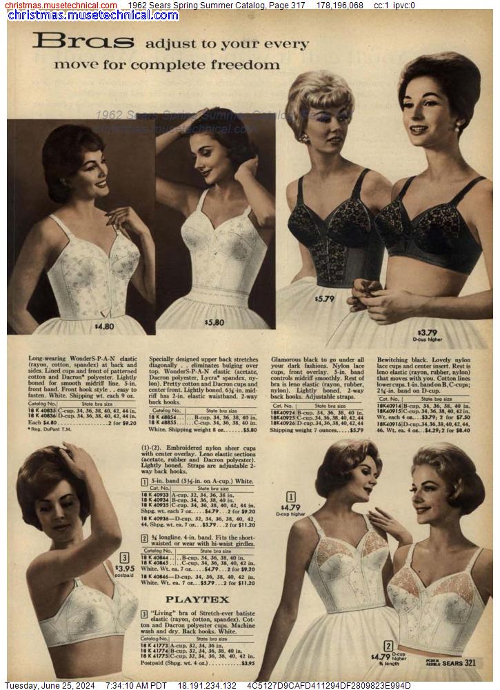 1962 Sears Spring Summer Catalog, Page 317