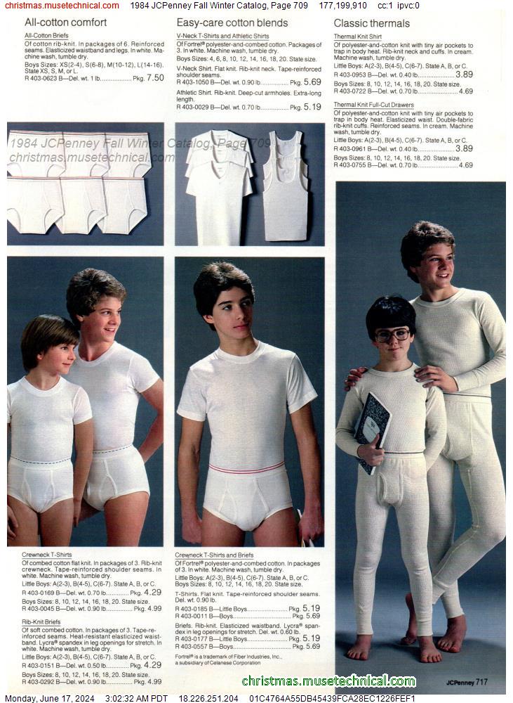 1984 JCPenney Fall Winter Catalog, Page 709
