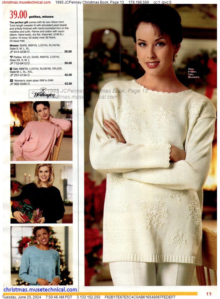 1995 JCPenney Christmas Book, Page 13