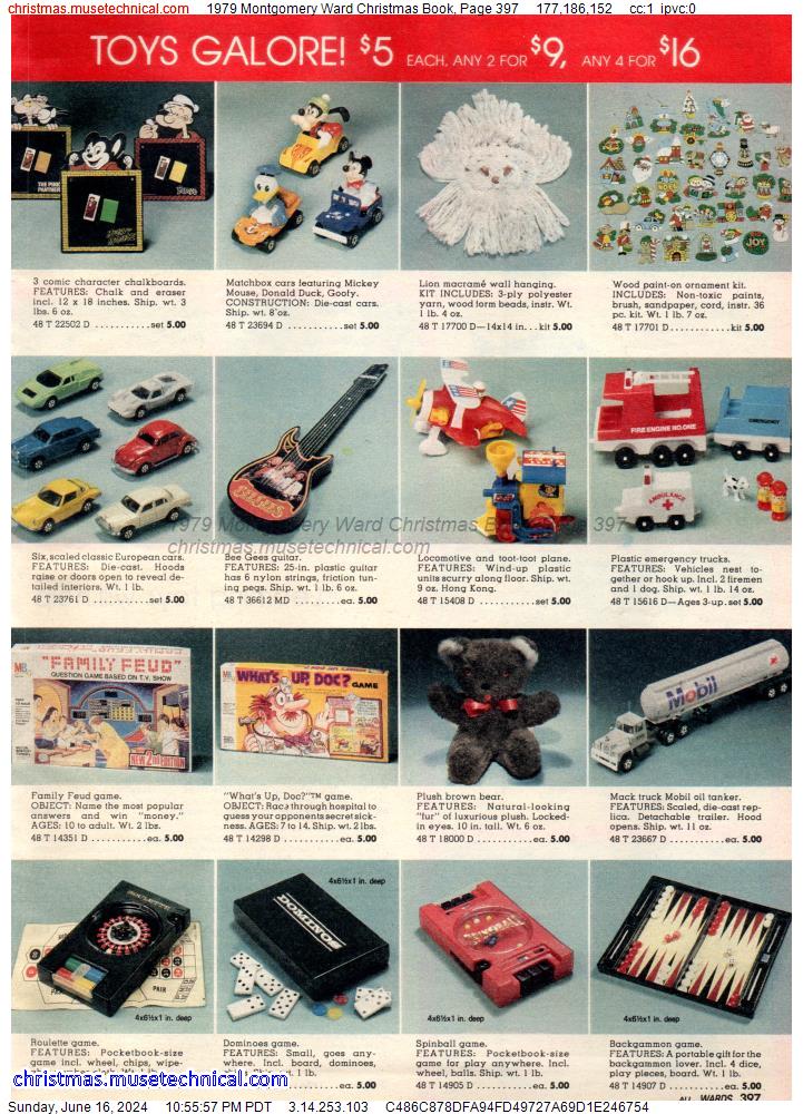 1979 Montgomery Ward Christmas Book, Page 397