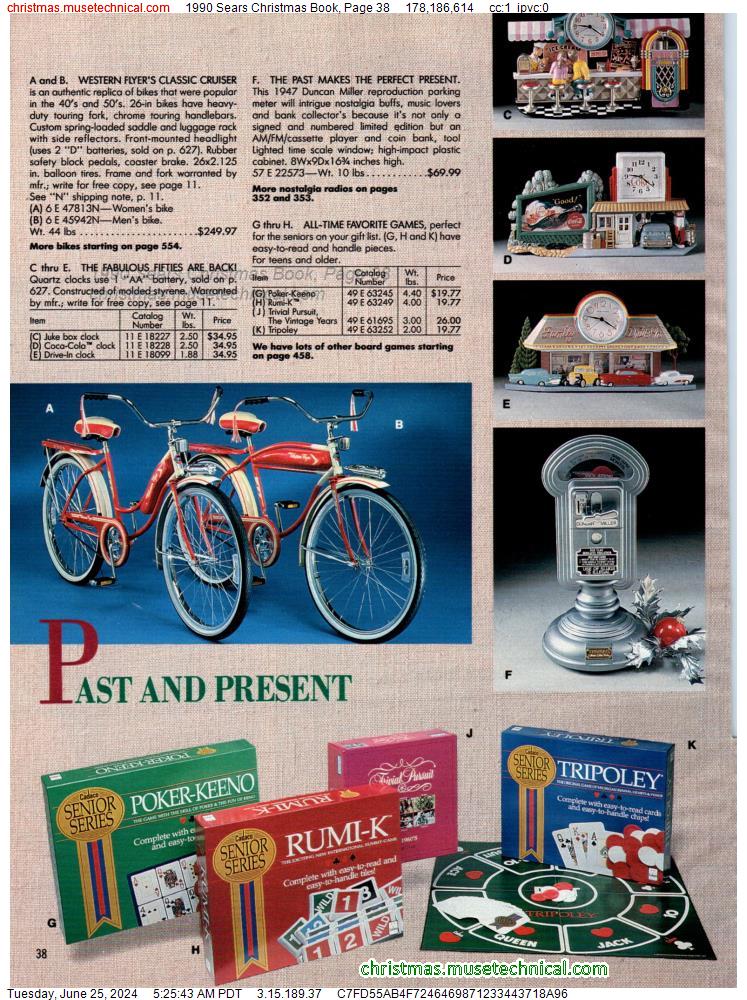 1990 Sears Christmas Book, Page 38
