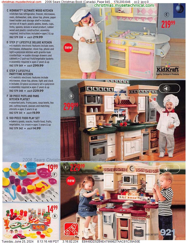 2006 Sears Christmas Book (Canada), Page 945
