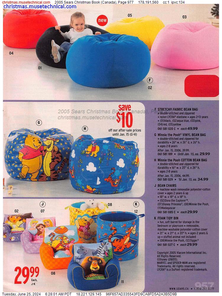 2005 Sears Christmas Book (Canada), Page 977