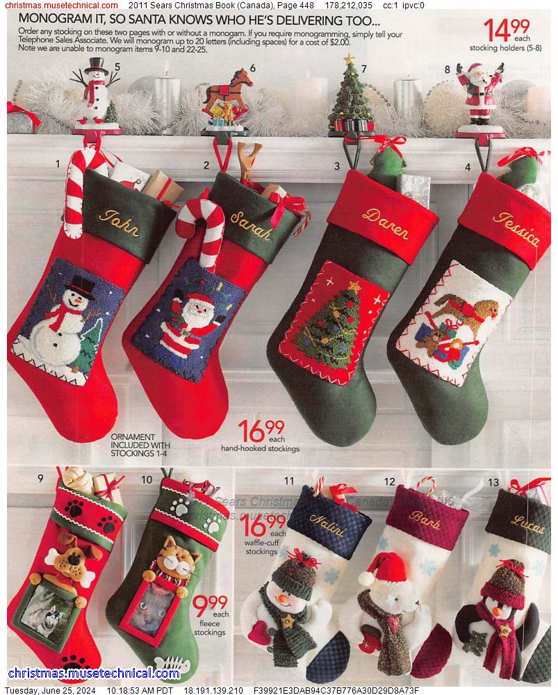 2011 Sears Christmas Book (Canada), Page 448