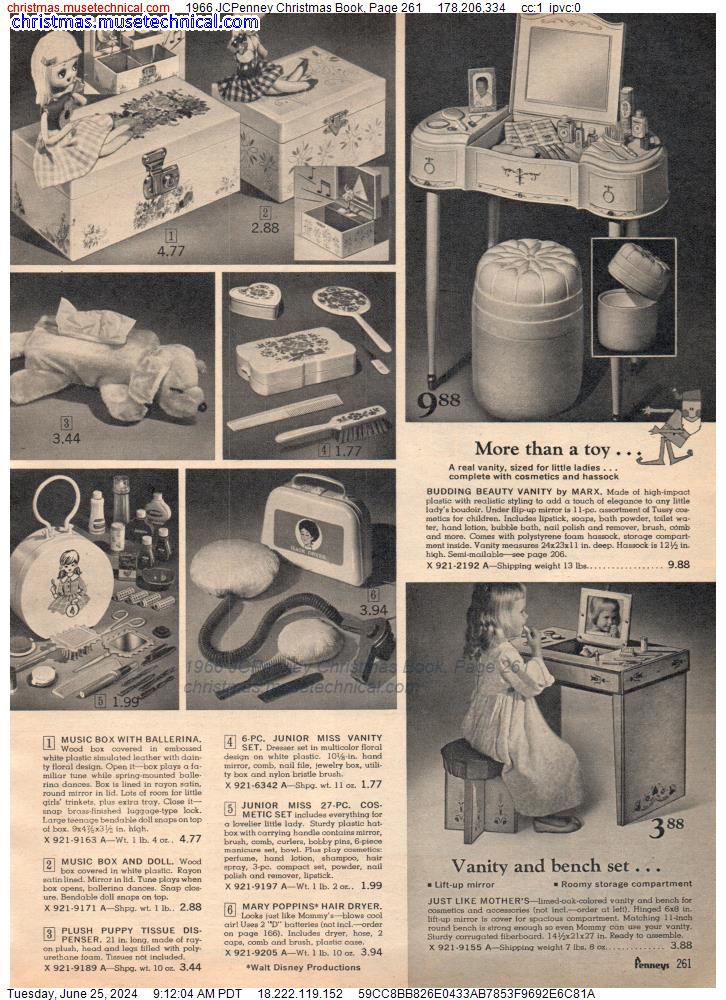 1966 JCPenney Christmas Book, Page 261