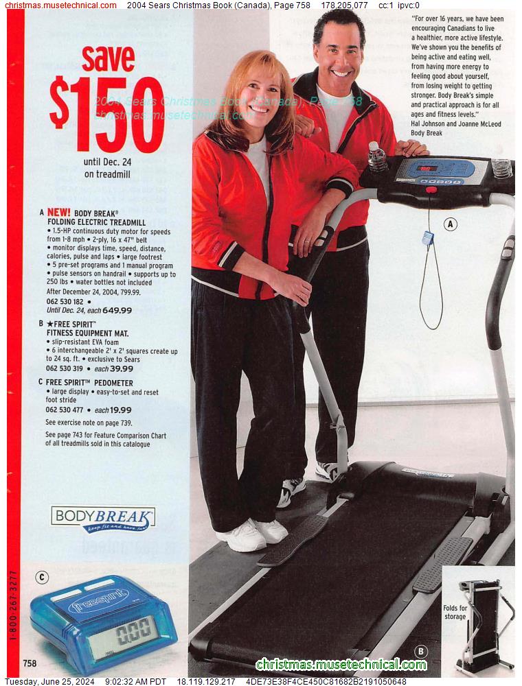 2004 Sears Christmas Book (Canada), Page 758