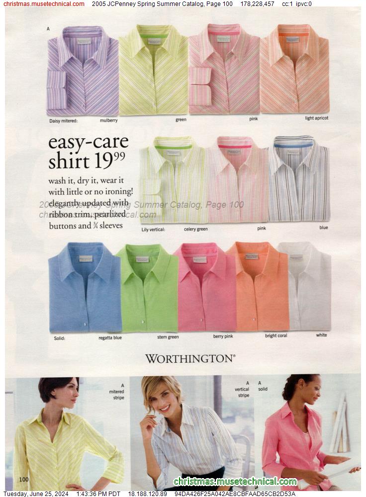 2005 JCPenney Spring Summer Catalog, Page 100