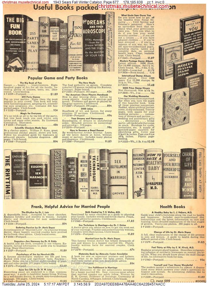 1943 Sears Fall Winter Catalog, Page 677
