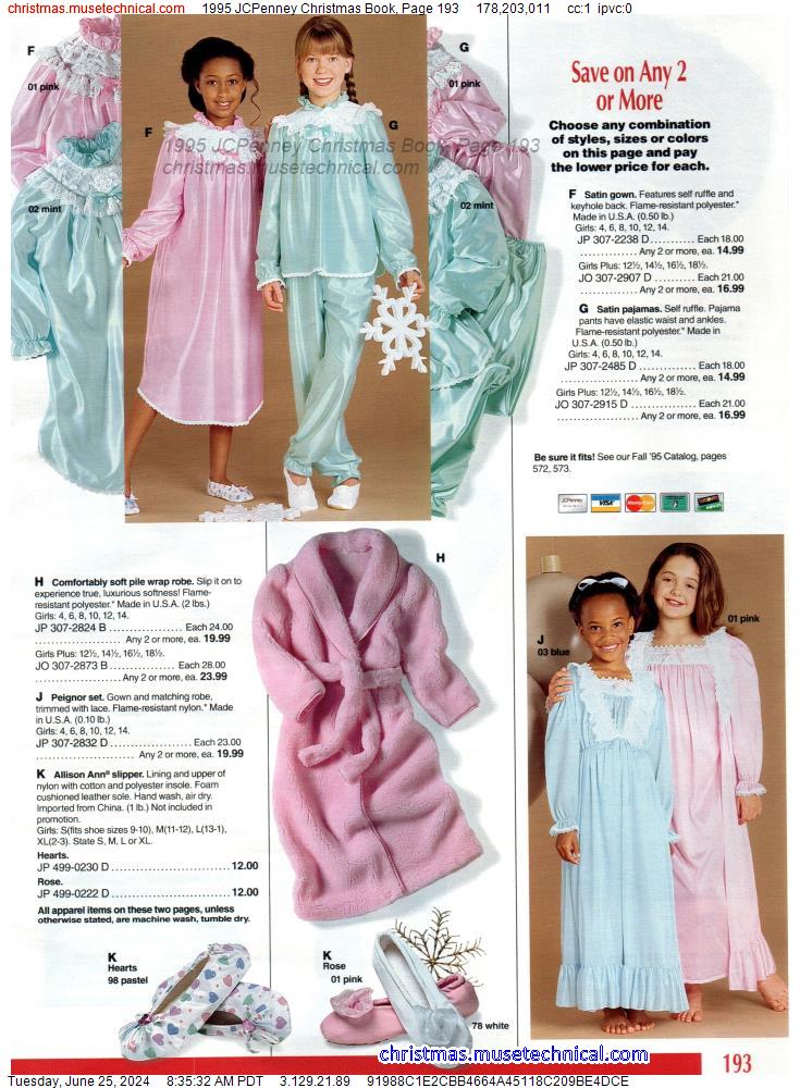 1995 JCPenney Christmas Book, Page 193