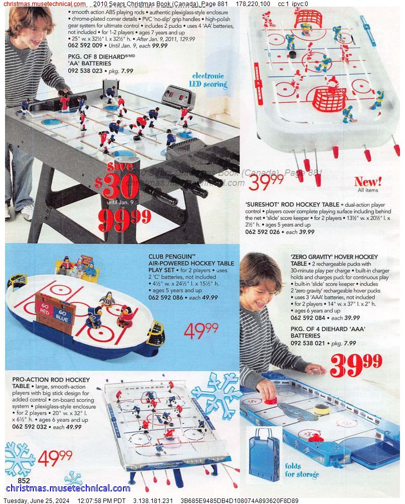 2010 Sears Christmas Book (Canada), Page 881