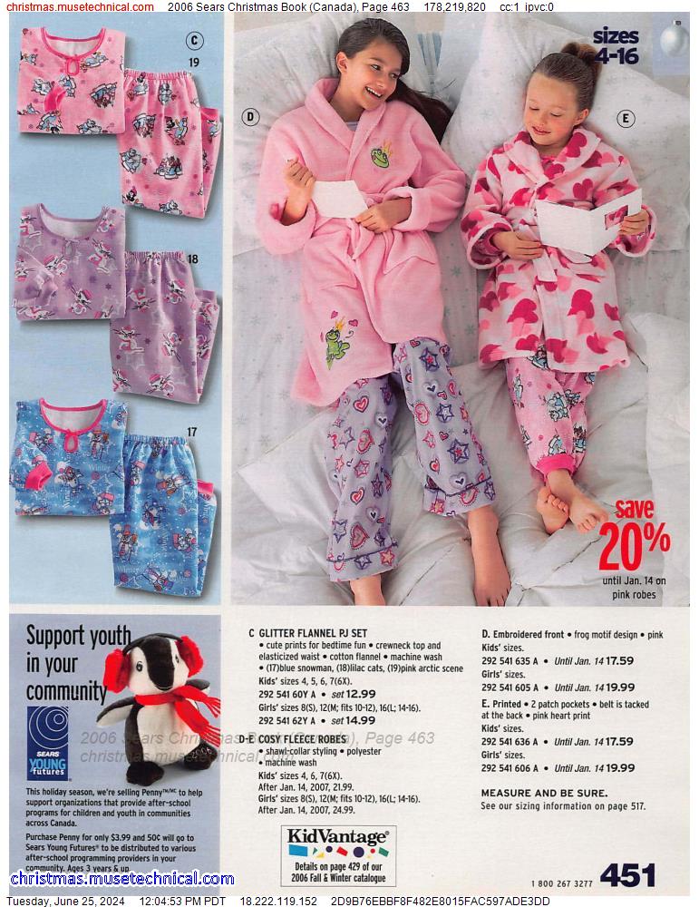 2006 Sears Christmas Book (Canada), Page 463