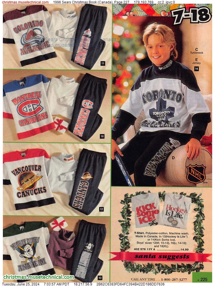 1996 Sears Christmas Book (Canada), Page 227