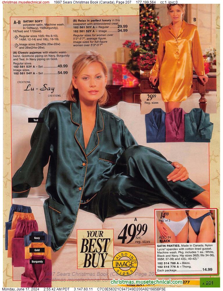 1997 Sears Christmas Book (Canada), Page 207
