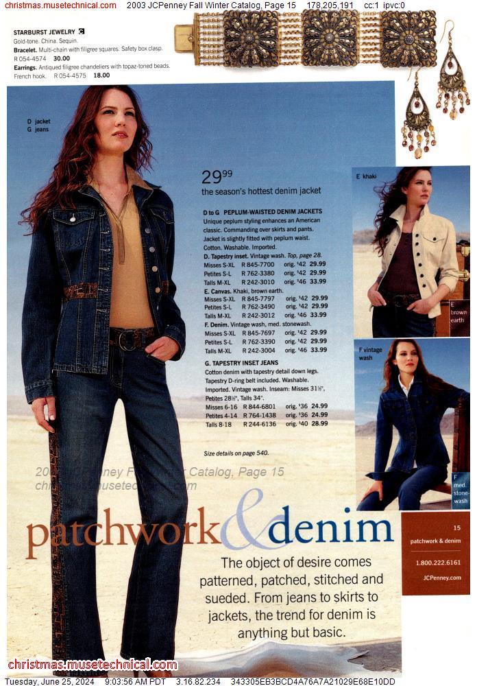 2003 JCPenney Fall Winter Catalog, Page 15