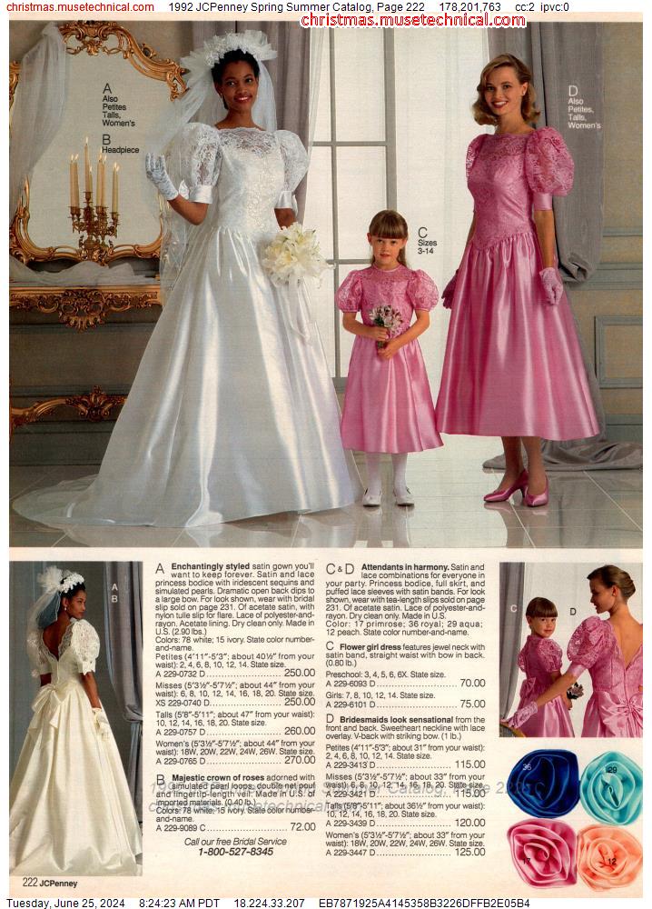 1992 JCPenney Spring Summer Catalog, Page 222