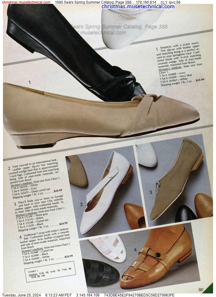 1985 Sears Spring Summer Catalog, Page 388
