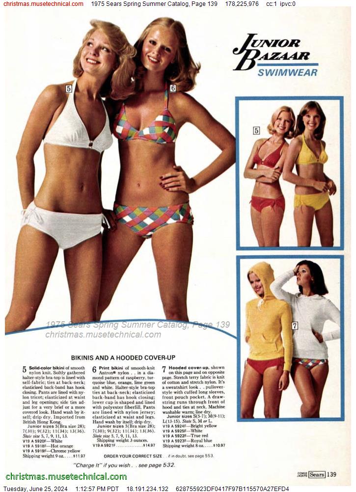 1975 Sears Spring Summer Catalog, Page 139