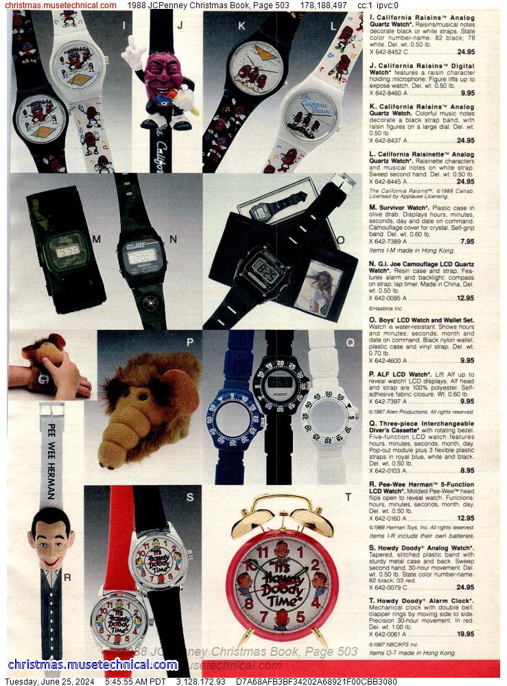 1988 JCPenney Christmas Book, Page 503