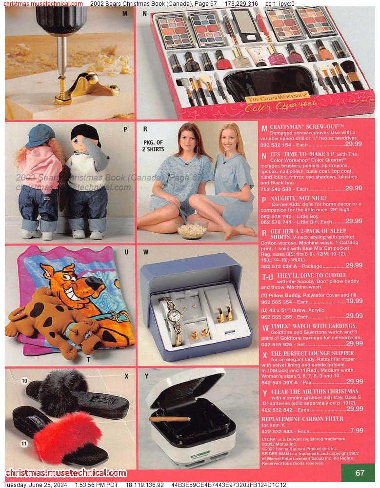 2002 Sears Christmas Book (Canada), Page 67