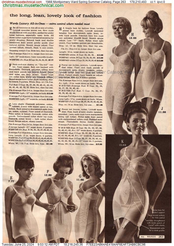 1966 Montgomery Ward Spring Summer Catalog, Page 263