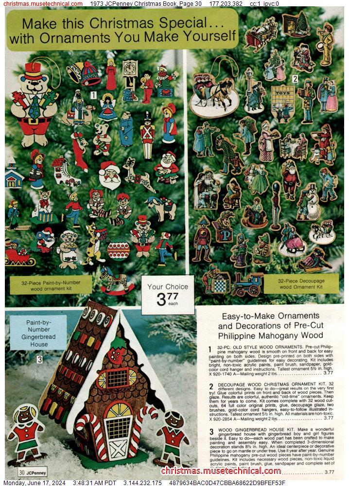 1973 JCPenney Christmas Book, Page 30