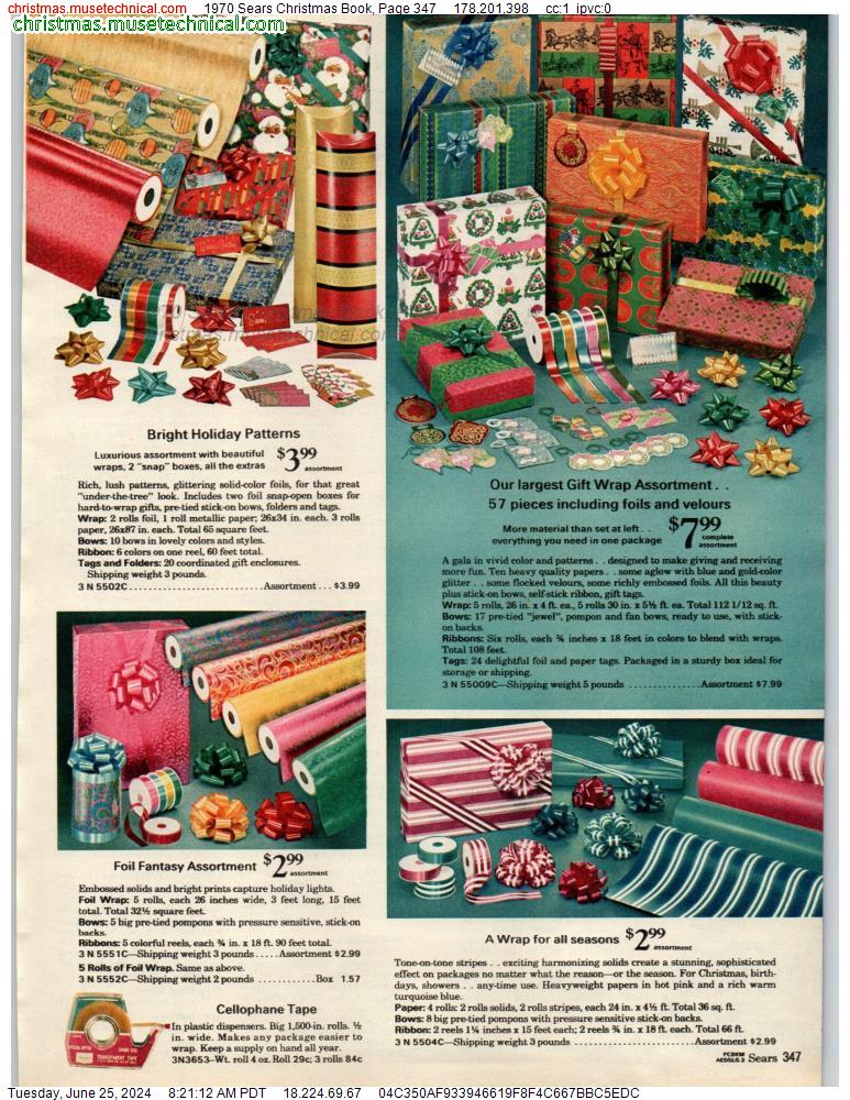 1970 Sears Christmas Book, Page 347