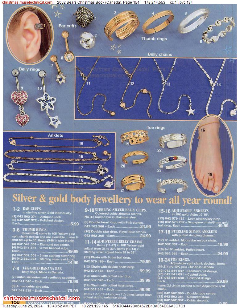 2002 Sears Christmas Book (Canada), Page 154