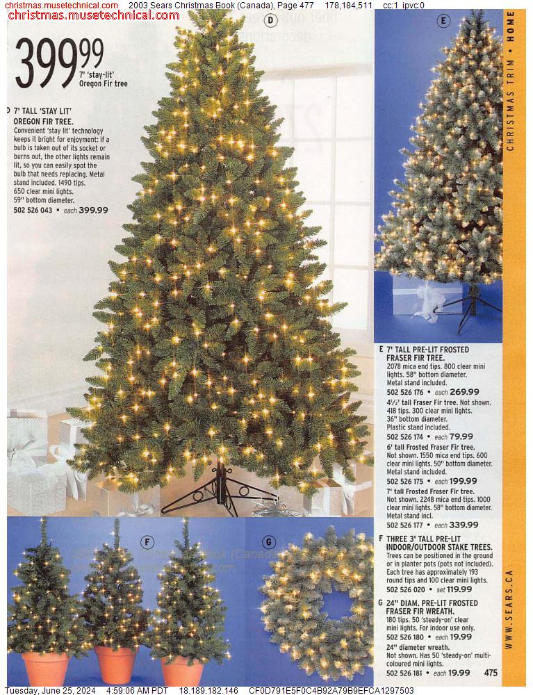 2003 Sears Christmas Book (Canada), Page 477