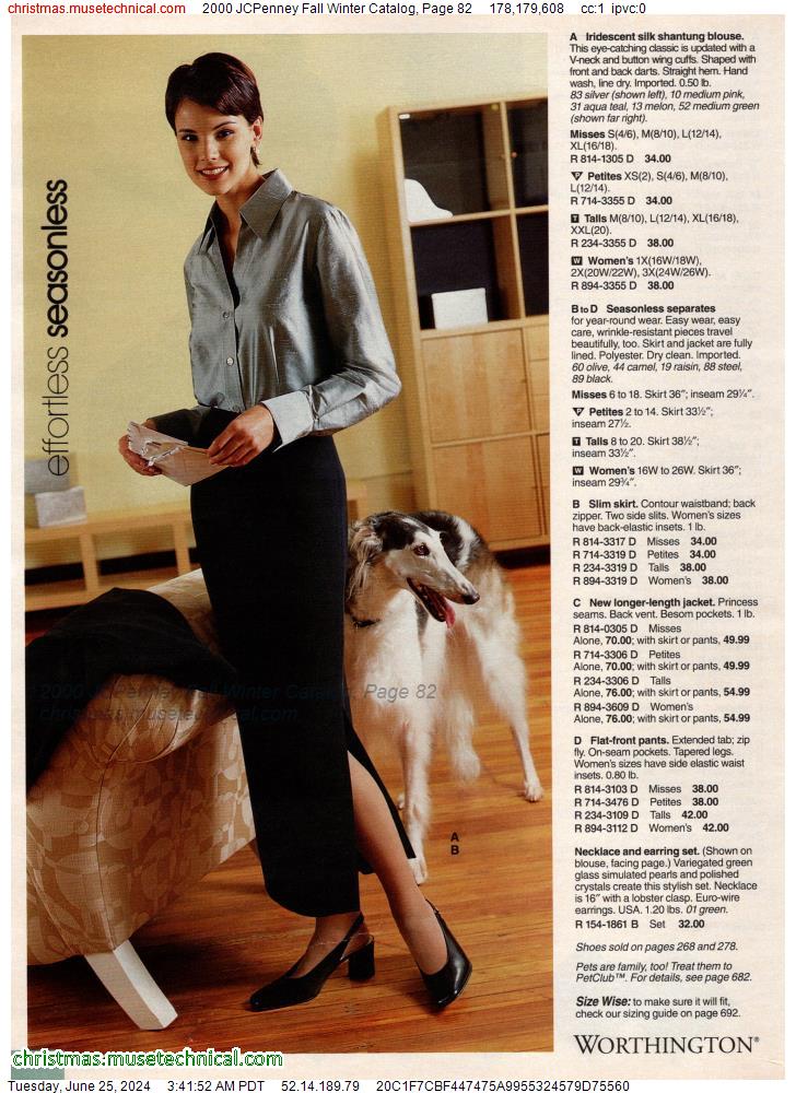 2000 JCPenney Fall Winter Catalog, Page 82