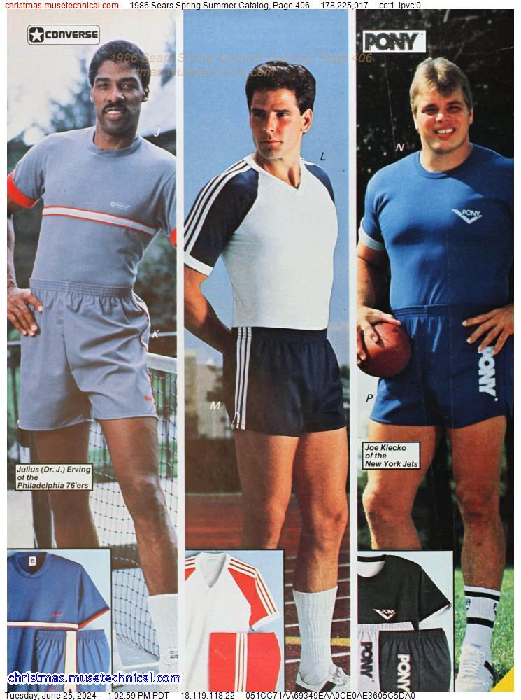 1986 Sears Spring Summer Catalog, Page 406