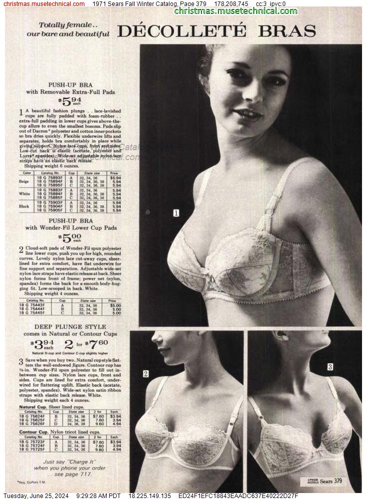 1971 Sears Fall Winter Catalog, Page 379
