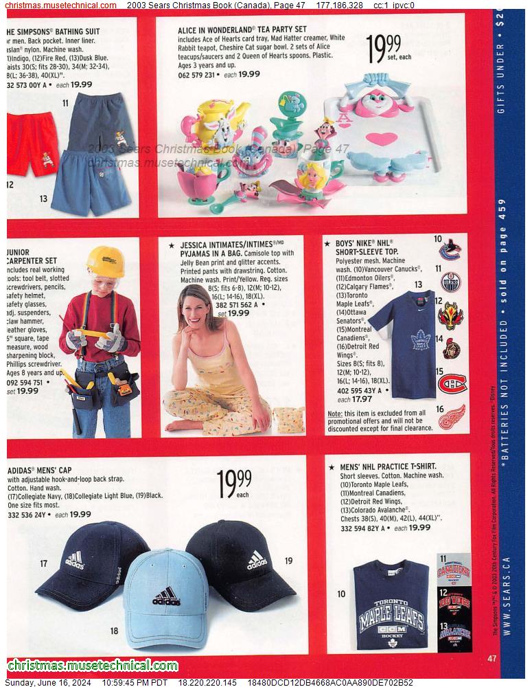 2003 Sears Christmas Book (Canada), Page 47
