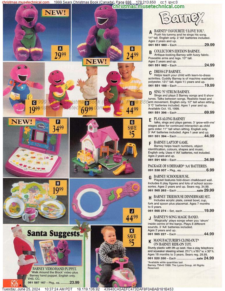 1999 Sears Christmas Book (Canada), Page 886