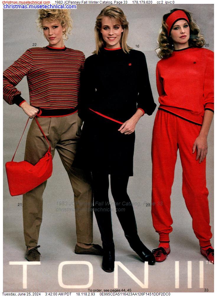 1983 JCPenney Fall Winter Catalog, Page 33