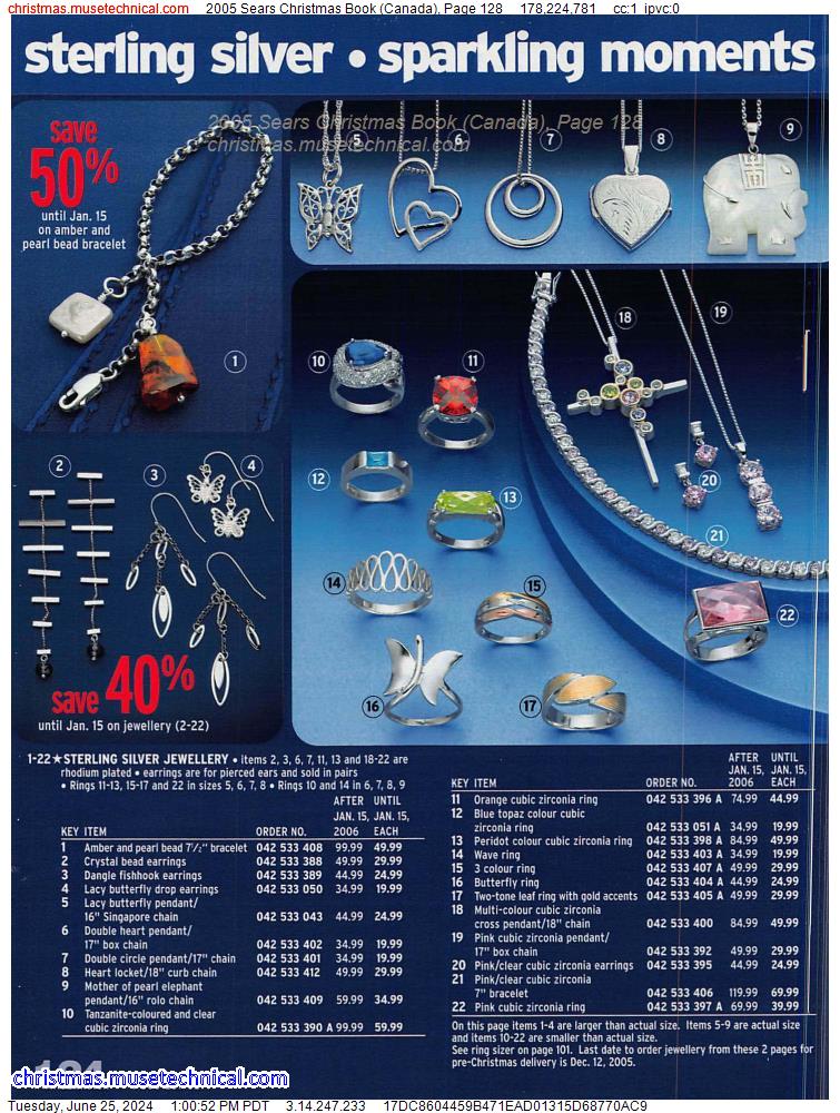 2005 Sears Christmas Book (Canada), Page 128