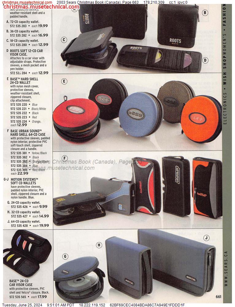 2003 Sears Christmas Book (Canada), Page 663