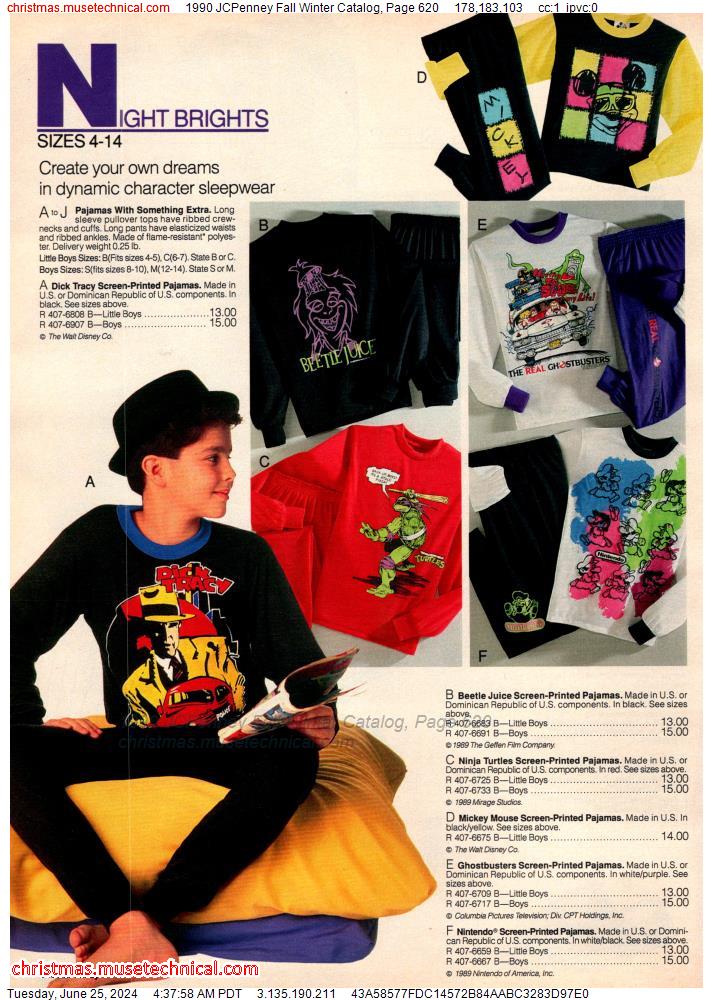 1990 JCPenney Fall Winter Catalog, Page 620
