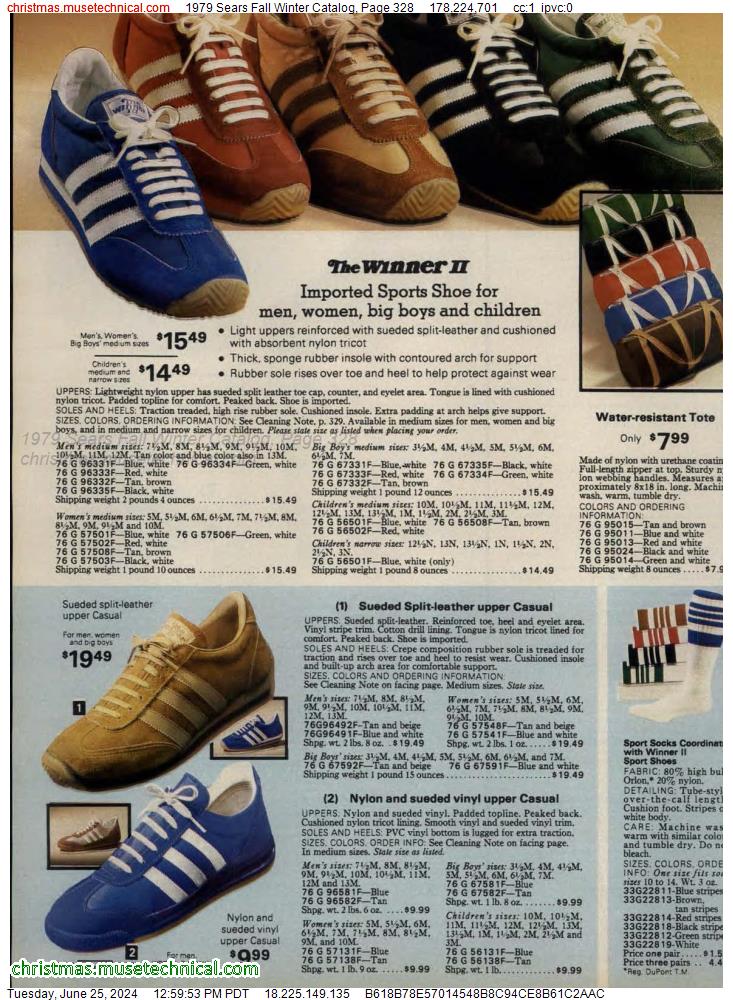 1979 Sears Fall Winter Catalog, Page 328