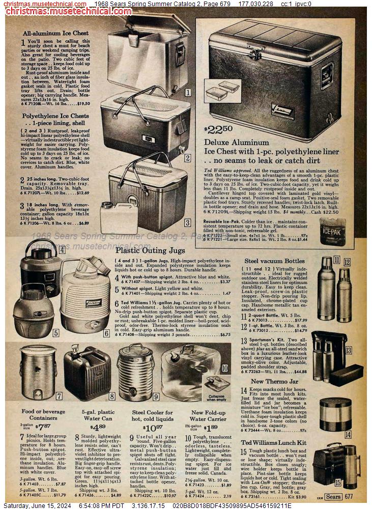 1968 Sears Spring Summer Catalog 2, Page 679