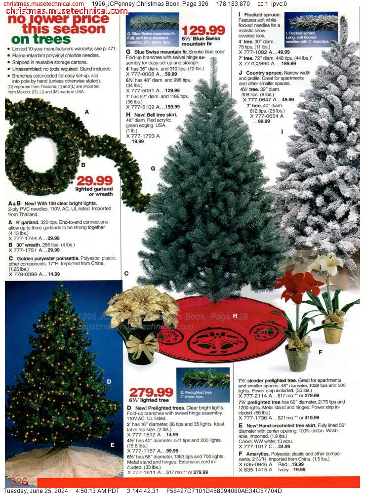 1996 JCPenney Christmas Book, Page 326