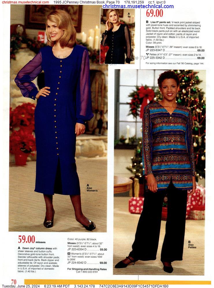 1995 JCPenney Christmas Book, Page 70