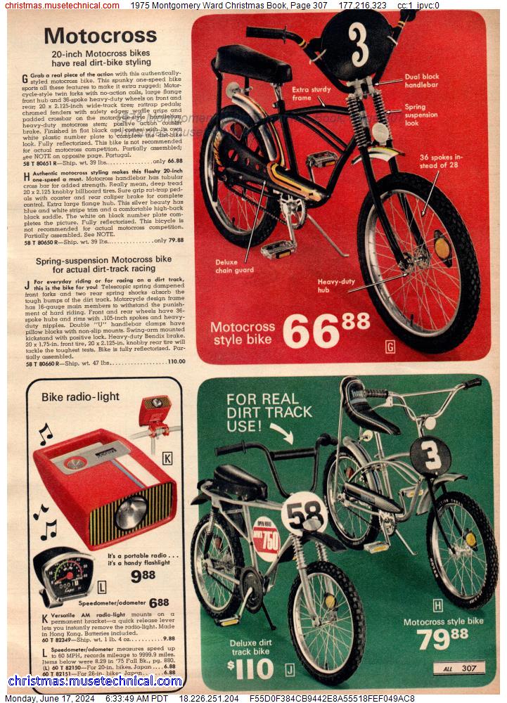 1975 Montgomery Ward Christmas Book, Page 307