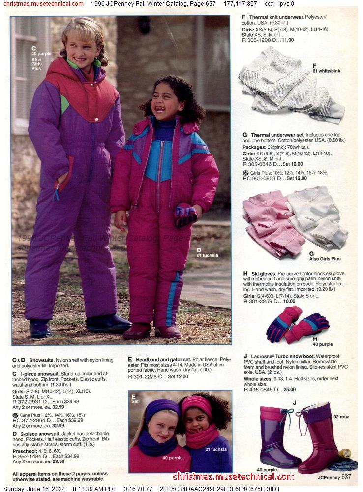 1996 JCPenney Fall Winter Catalog, Page 637