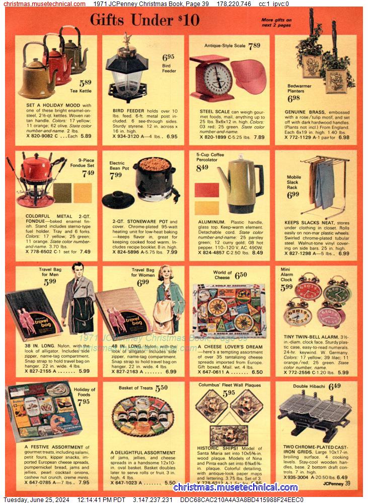 1971 JCPenney Christmas Book, Page 39