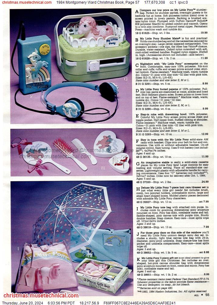 1984 Montgomery Ward Christmas Book, Page 57