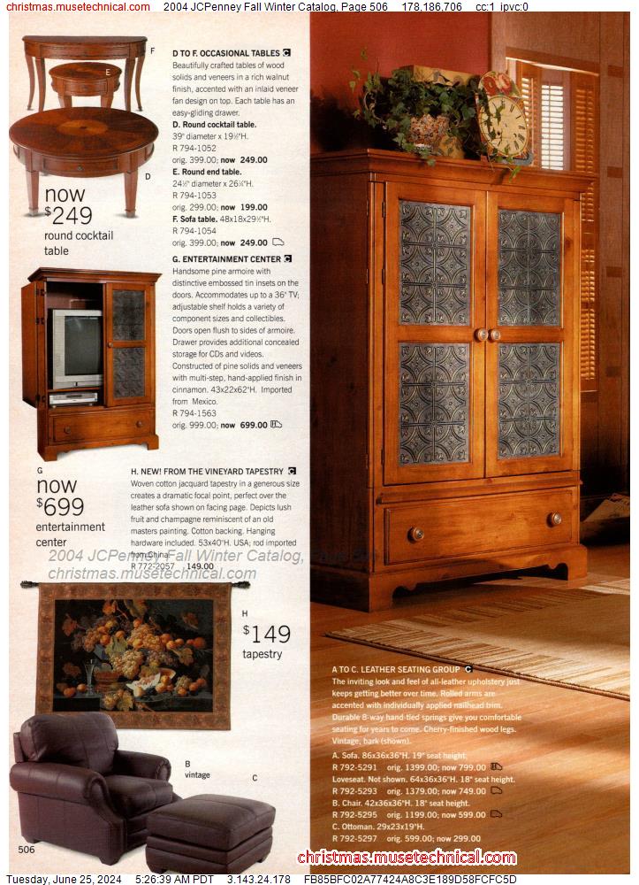 2004 JCPenney Fall Winter Catalog, Page 506