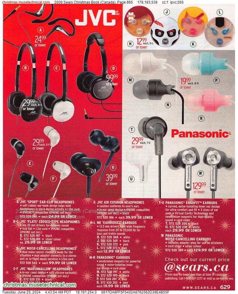 2009 Sears Christmas Book (Canada), Page 665